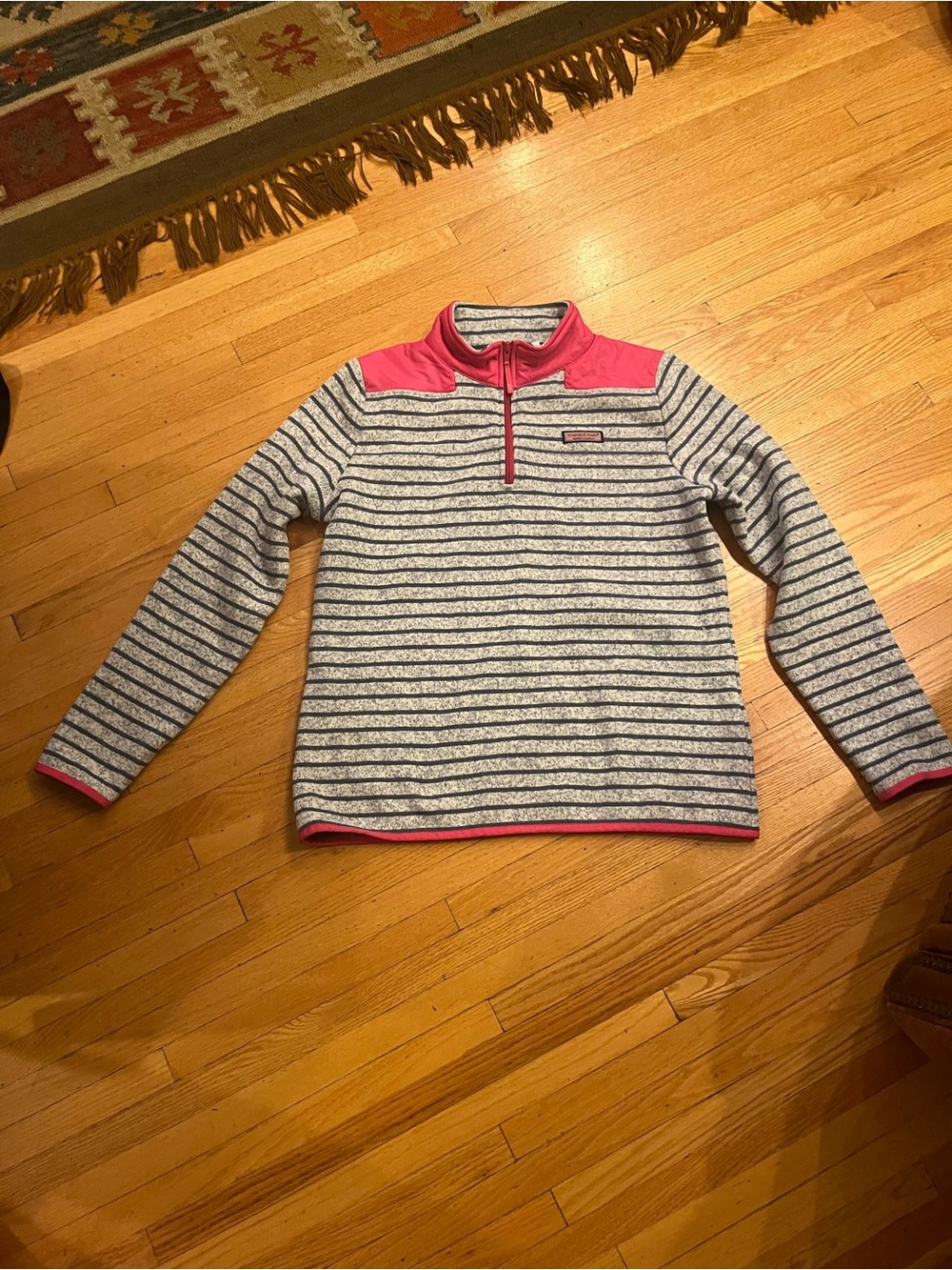 Vineyard Vines martha’s vineyard - Striped Pullover - Blue and Pink - size M